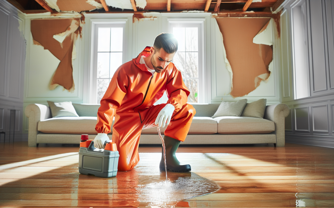 Burst Pipe Water Damage and Plumbing Leak Repair in Lakeland, FL